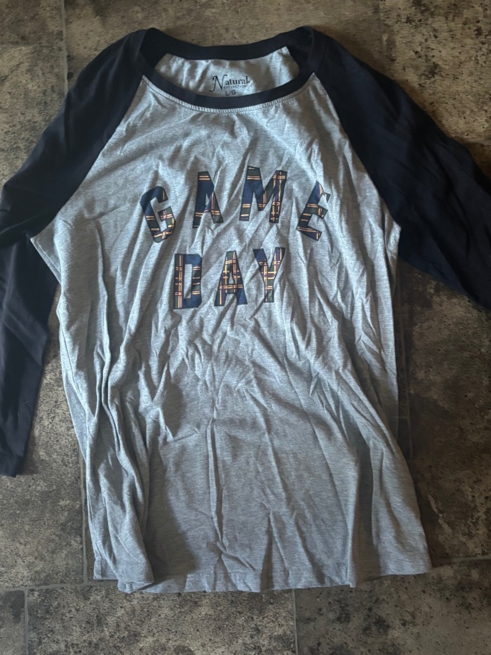 Game day half sleeve comfy tee tshirt lounge loungewear nfl sports football